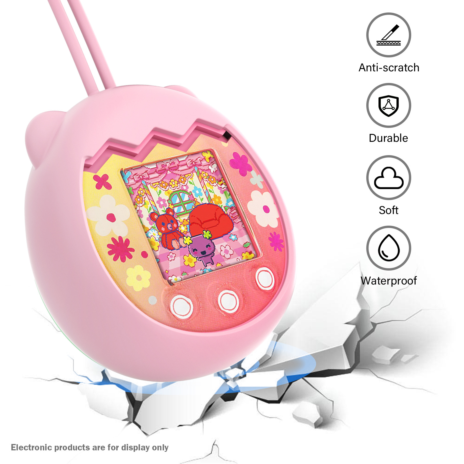 Tamagotchi Electronic Pet Virtual - Funda protectora electrónica Virtual para mascotas,