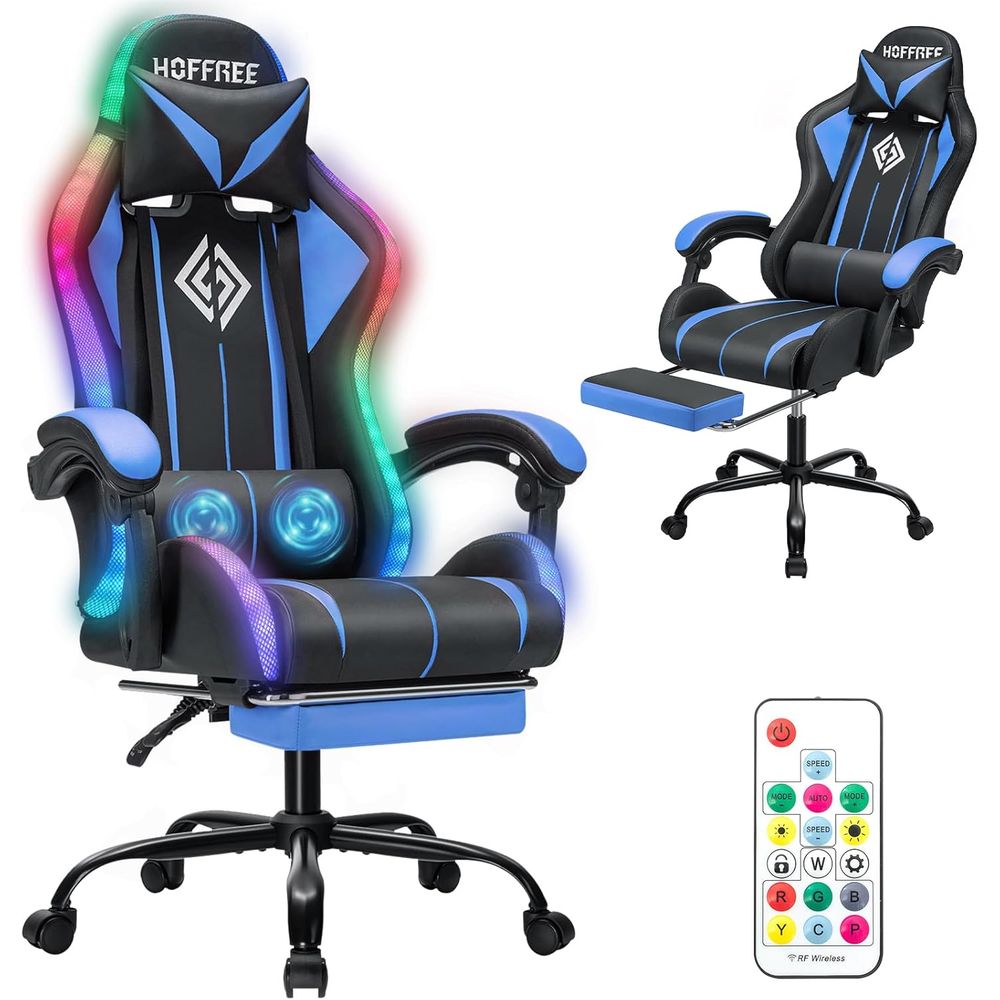 Video Games - Silla de Juego LED con Luces