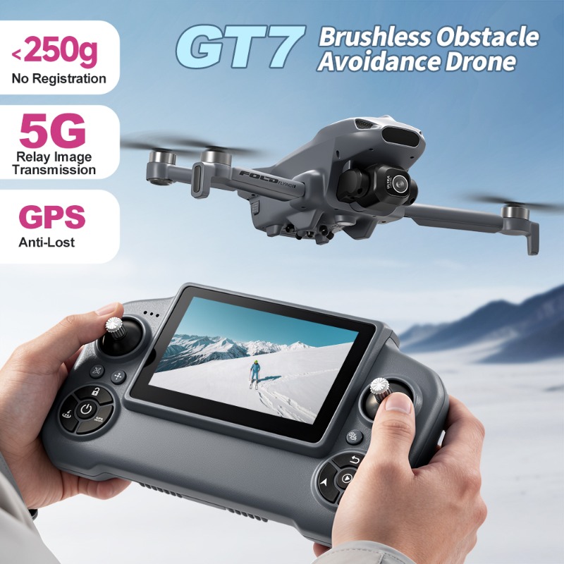 GT7 RC, dron profesional con G - Fpv Brushless Rc Drone 4K reseña y precio