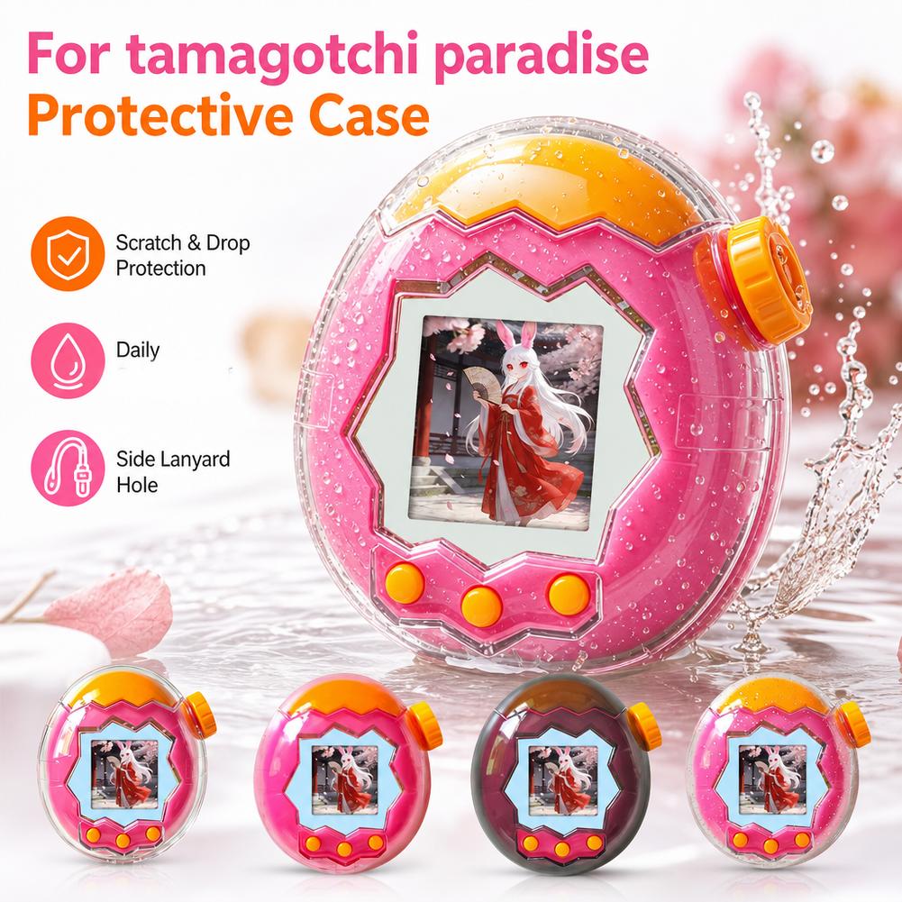 Funda protectora transparente  - Tamagotchi Electronic Pet Virtual reseña y precio