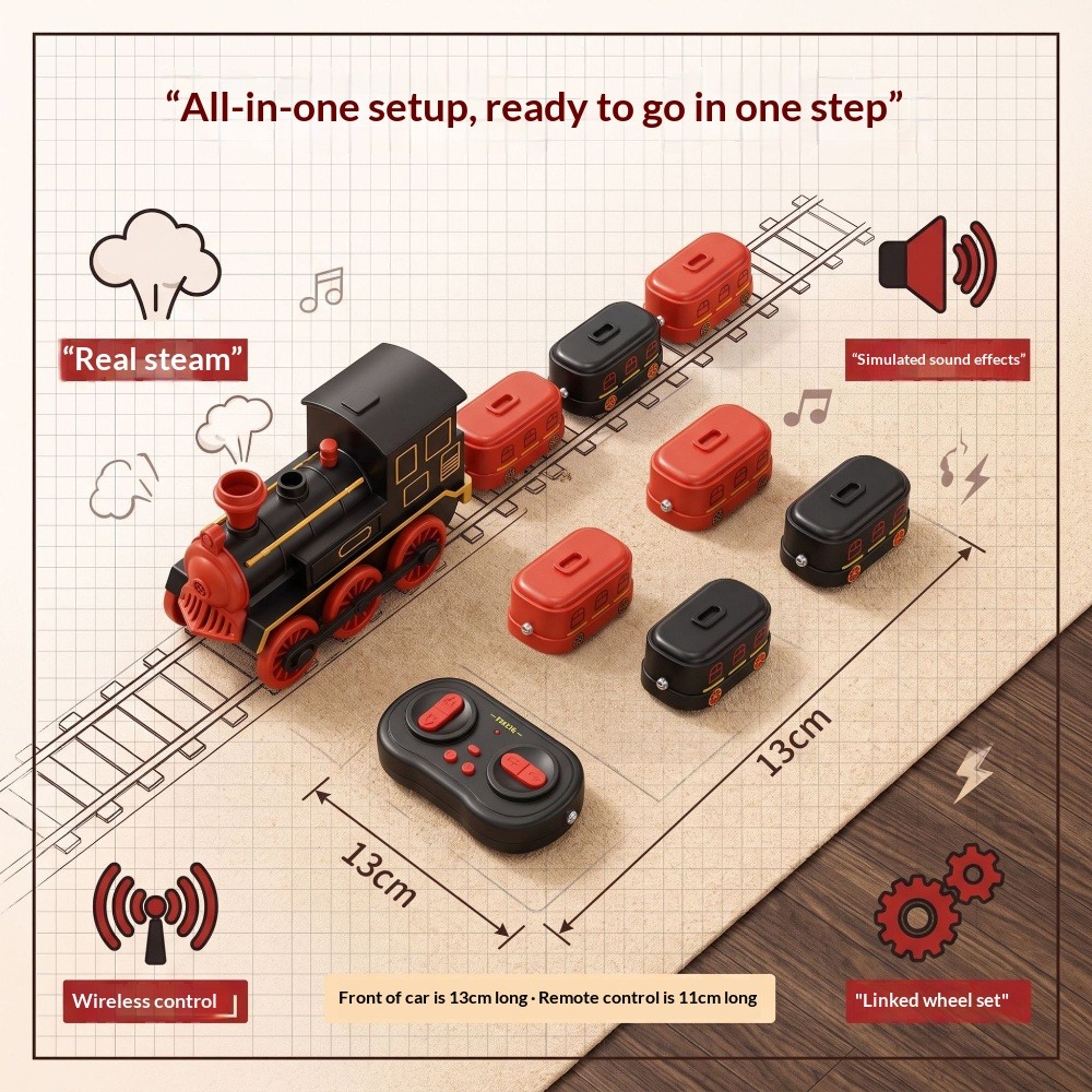 Tren Magnético con Control Rem - Remote Control Toys reseña y precio