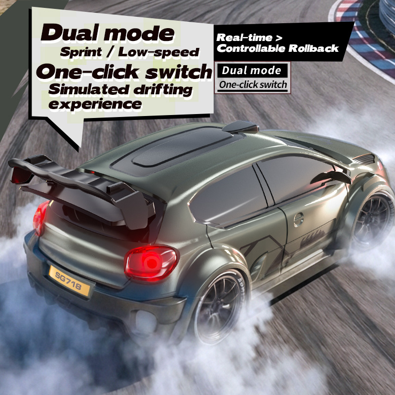 Coche de carreras eléctrico a  - Rc Drift Car 1 24 Scale 4Wd reseña y precio