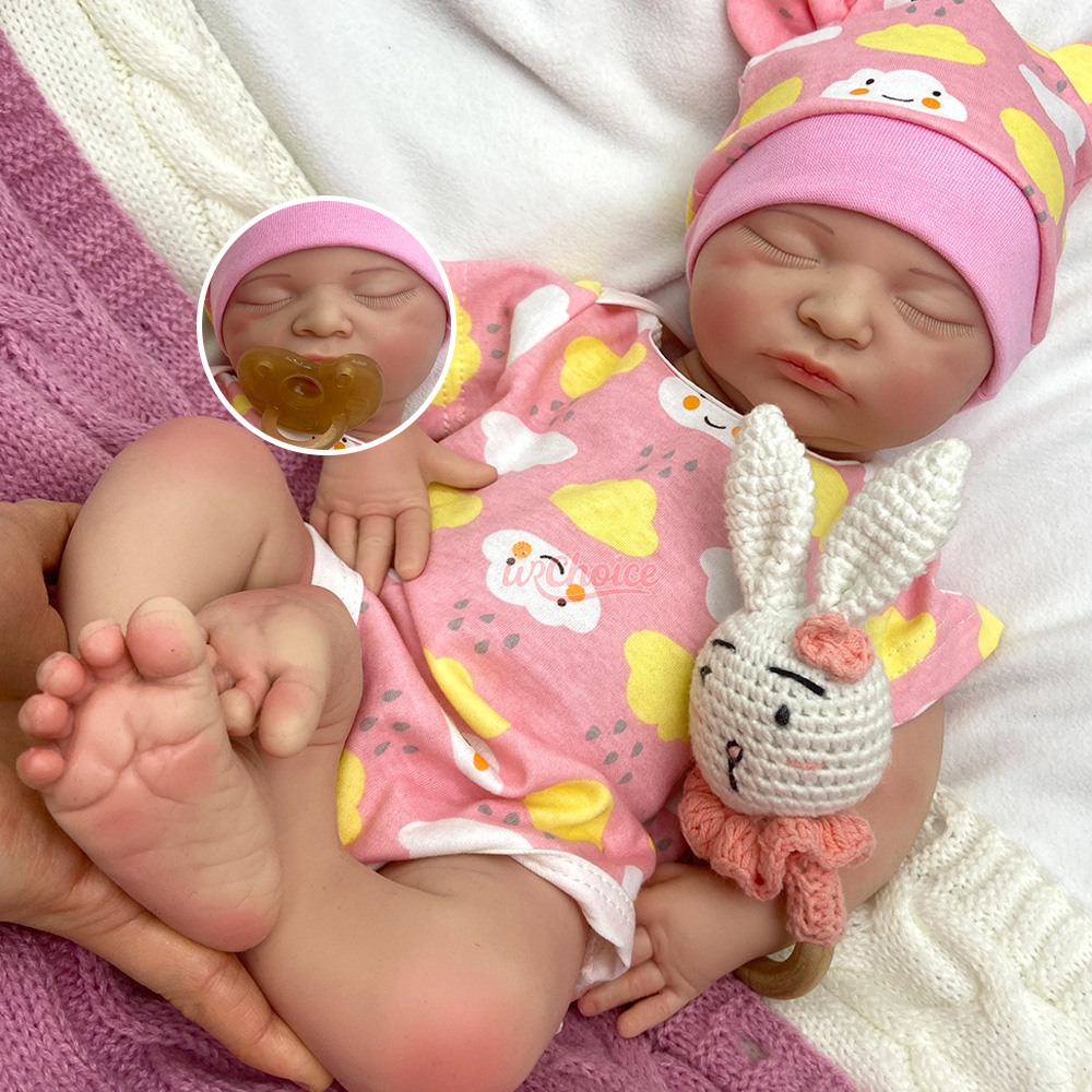 Muñeca Reborn de silicona suav - Reborn Baby Doll Silicone Realistic reseña y precio