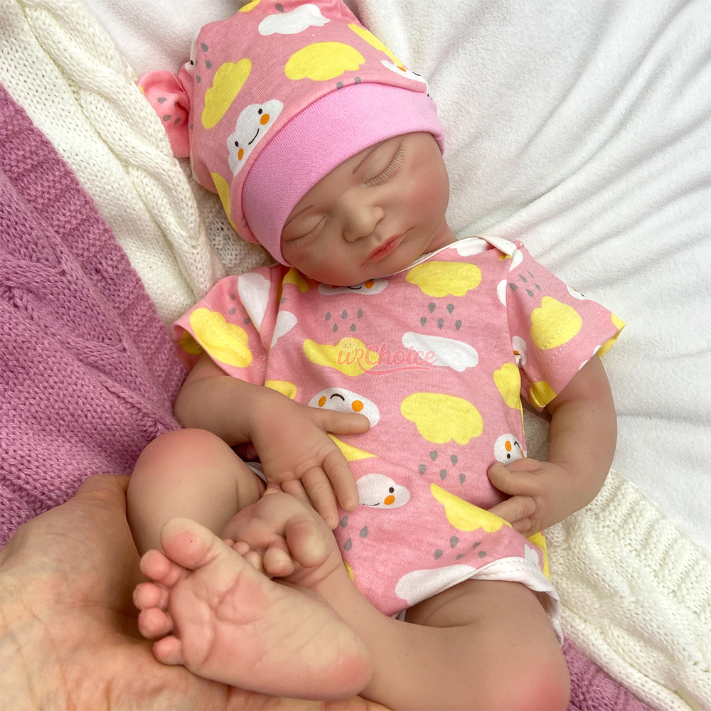Muñeca Reborn de silicona suav - Reborn Baby Doll Silicone Realistic reseña y precio