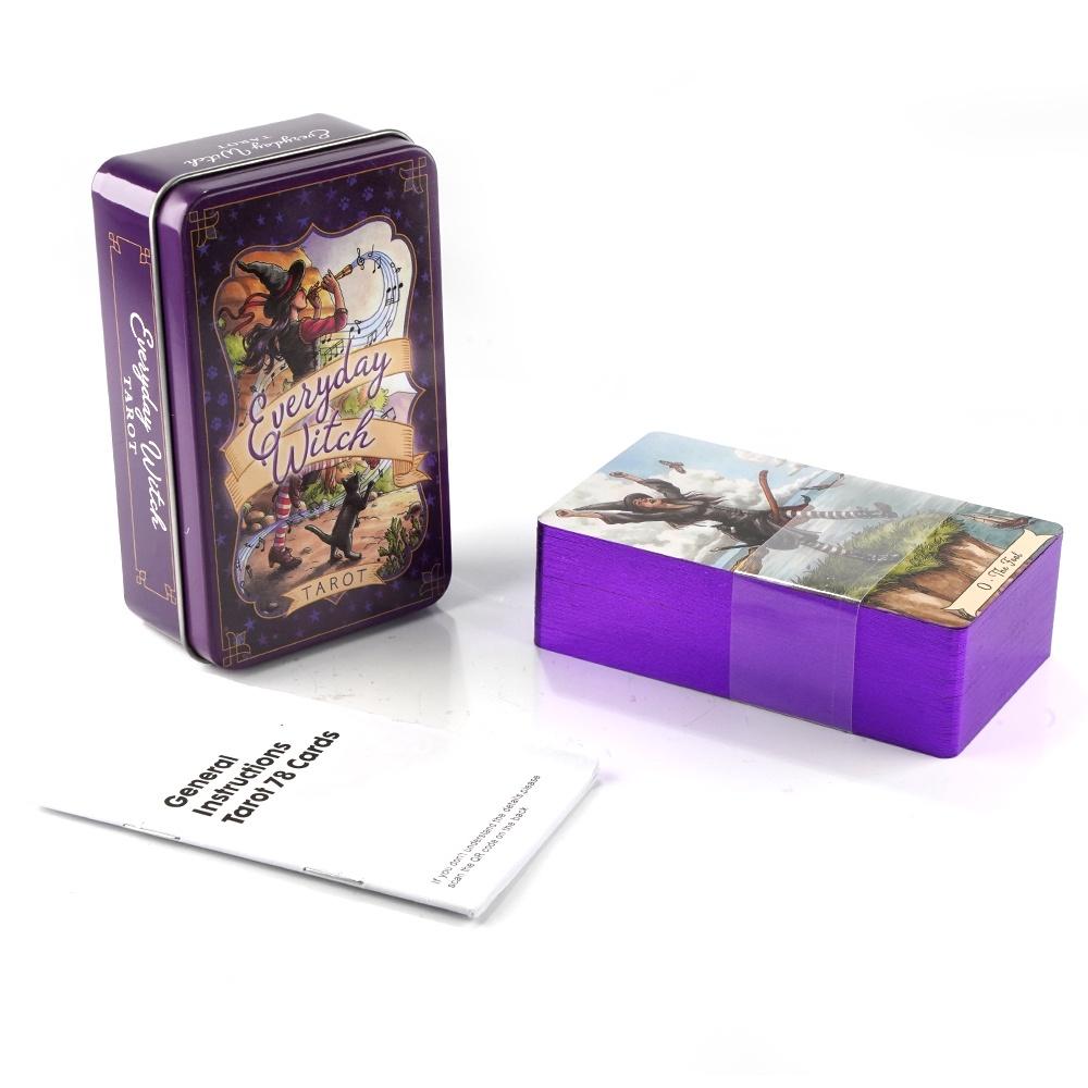 Tarot de bruja diario de 10,3x - Tarot Cards Deck With Guidebook reseña y precio